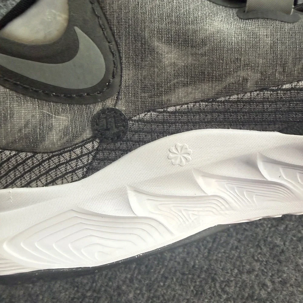 Nike‎ Kyrie 8 Orca Black Mercury Grey Basketball Shoes Size 14